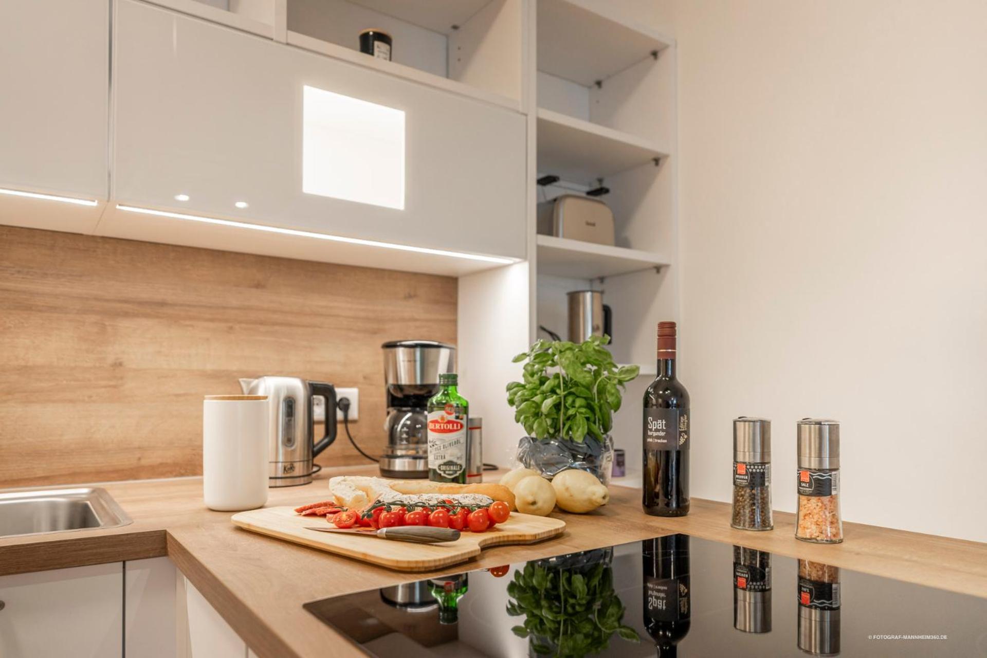 Xxl Design-Appartement Highdesign 10 Pers Zentral Naehe Heidelberg Und Mannheim Weinheim Buitenkant foto