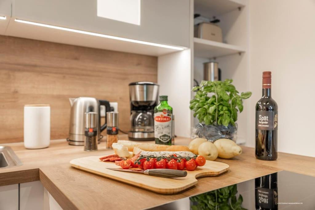 Xxl Design-Appartement Highdesign 10 Pers Zentral Naehe Heidelberg Und Mannheim Weinheim Buitenkant foto